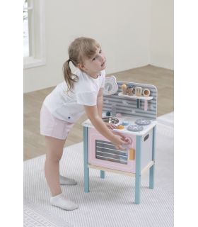 Cuisine moderne Viga avec accessoires PolarB rose