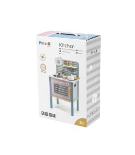 Cuisine moderne Viga avec accessoires PolarB rose