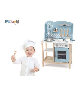Cuisine Viga avec accessoires PolarB bleu argenté