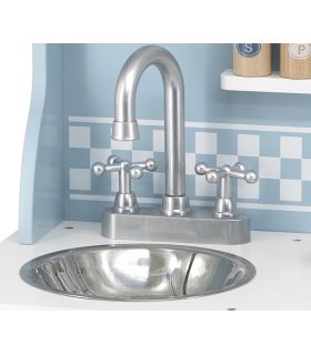 Cuisine Viga avec accessoires PolarB bleu argenté