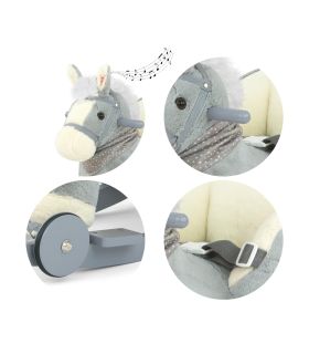 Cheval Milly Mally Polly Gris