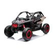 Buggy électrique 2 places 12V Maverick Noir - Pack Luxe