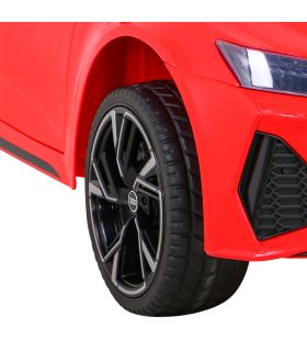 Voiture électrique 12v AudiRS 6 Rouge - Pack Luxe