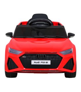 Voiture électrique 12v AudiRS 6 Rouge - Pack Luxe