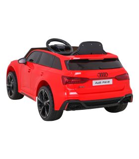 Voiture électrique 12v AudiRS 6 Rouge - Pack Luxe