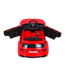Voiture électrique 12v AudiRS 6 Rouge - Pack Luxe