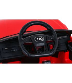 Voiture électrique 12v AudiRS 6 Rouge - Pack Luxe