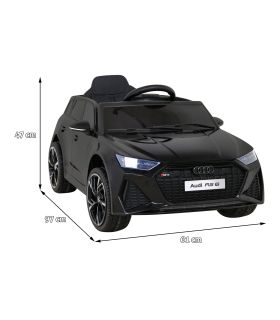 Voiture électrique 12v AudiRS 6 Noire - Pack Luxe