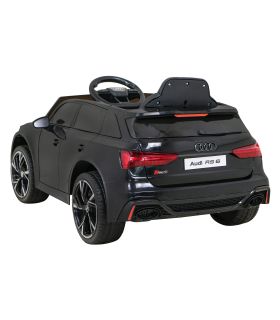 Voiture électrique 12v AudiRS 6 Noire - Pack Luxe