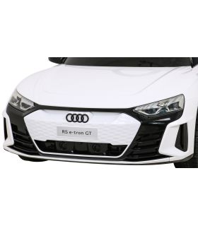 Voiture électrique 12V Audi E-Tron GT Blanche- Pack Luxe
