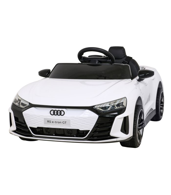 Voiture électrique 12V Audi E-Tron GT Blanche- Pack Luxe