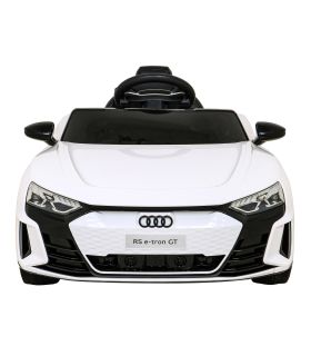 Voiture électrique 12V Audi E-Tron GT Blanche- Pack Luxe