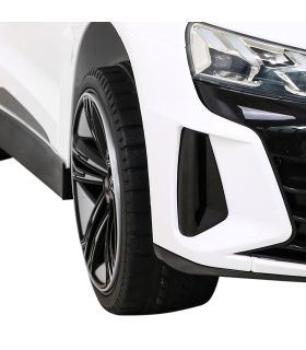 Voiture électrique 12V Audi E-Tron GT Blanche- Pack Luxe