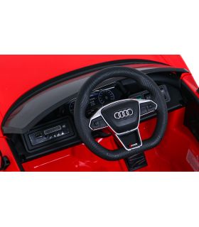Voiture électrique 12V Audi E-Tron GT Rouge - Pack Luxe