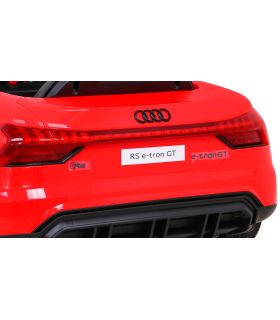 Voiture électrique 12V Audi E-Tron GT Rouge - Pack Luxe