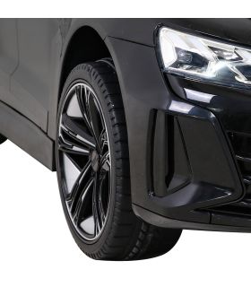 Voiture électrique 12V Audi E-Tron GT Noire - Pack Luxe