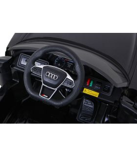 Voiture électrique 12V Audi E-Tron GT Noire - Pack Luxe