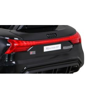 Voiture électrique 12V Audi E-Tron GT Noire - Pack Luxe