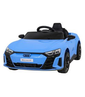 Voiture électrique 12V Audi E-Tron GT Bleue - Pack Luxe