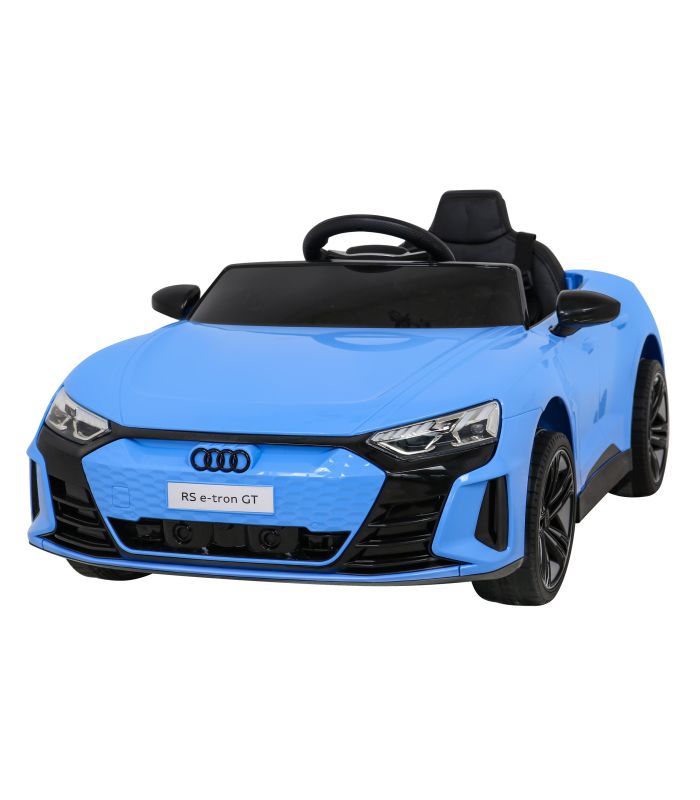 Voiture électrique 12V Audi E-Tron GT Bleue - Pack Luxe