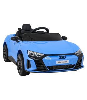Voiture électrique 12V Audi E-Tron GT Bleue - Pack Luxe