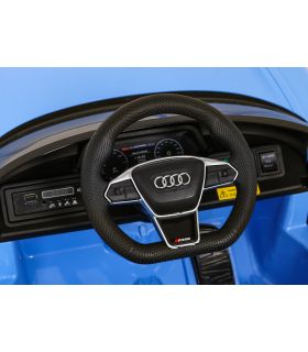 Voiture électrique 12V Audi E-Tron GT Bleue - Pack Luxe