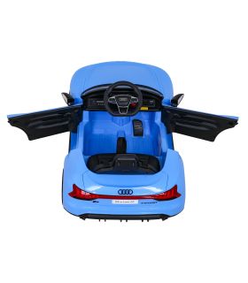 Voiture électrique 12V Audi E-Tron GT Bleue - Pack Luxe