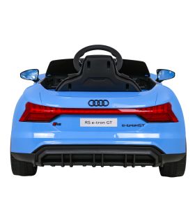 Voiture électrique 12V Audi E-Tron GT Bleue - Pack Luxe