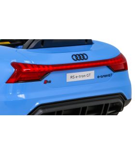 Voiture électrique 12V Audi E-Tron GT Bleue - Pack Luxe