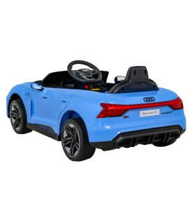 Voiture électrique 12V Audi E-Tron GT Bleue - Pack Luxe