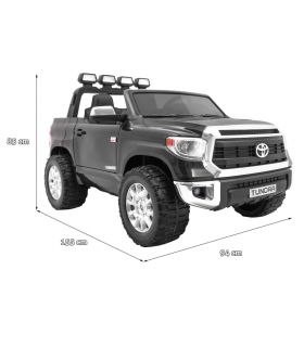 Voiture électrique 2 places 24V Toyota Tundra Noir - Pack Luxe