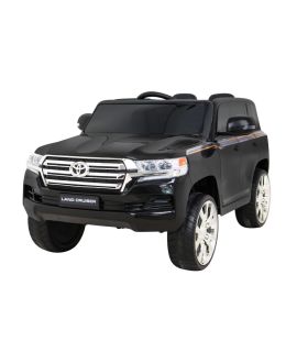 Voiture électrique 2 places 12V Toyota Land Cruiser Noir - Pack Luxe