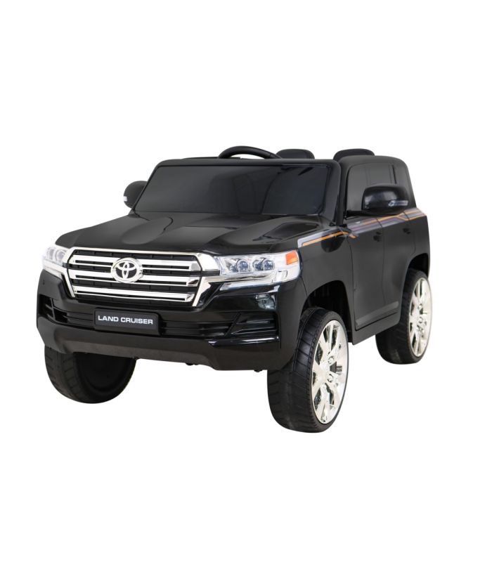 Voiture électrique 2 places 12V Toyota Land Cruiser Noir - Pack Luxe