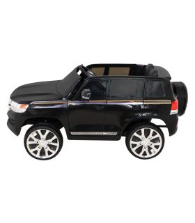 Voiture électrique 2 places 12V Toyota Land Cruiser Noir - Pack Luxe