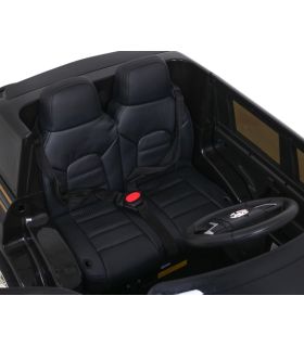 Voiture électrique 2 places 12V Toyota Land Cruiser Noir - Pack Luxe