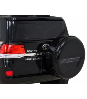 Voiture électrique 2 places 12V Toyota Land Cruiser Noir - Pack Luxe