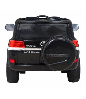 Voiture électrique 2 places 12V Toyota Land Cruiser Noir - Pack Luxe