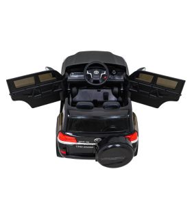 Voiture électrique 2 places 12V Toyota Land Cruiser Noir - Pack Luxe