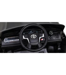 Voiture électrique 2 places 12V Toyota Land Cruiser Noir - Pack Luxe