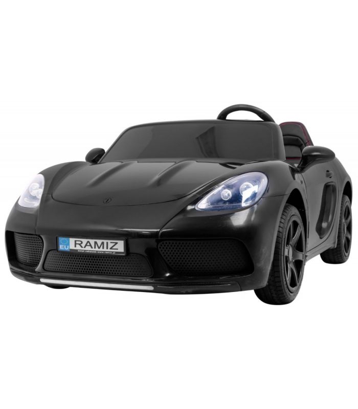 Voiture électrique 2 places 24V Perfecta A021 Noire - Pack Luxe