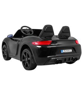 Voiture électrique 2 places 24V Perfecta A021 Noire - Pack Luxe