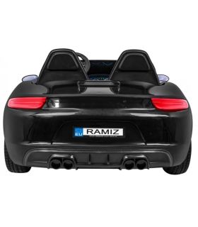 Voiture électrique 2 places 24V Perfecta A021 Noire - Pack Luxe