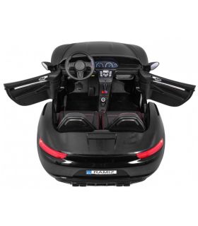 Voiture électrique 2 places 24V Perfecta A021 Noire - Pack Luxe