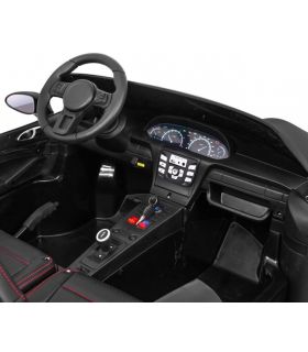 Voiture électrique 2 places 24V Perfecta A021 Noire - Pack Luxe