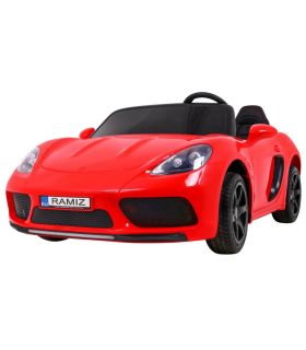 Voiture électrique 2 places 24V Perfecta A021 Rouge - Pack Luxe