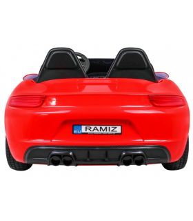 Voiture électrique 2 places 24V Perfecta A021 Rouge - Pack Luxe