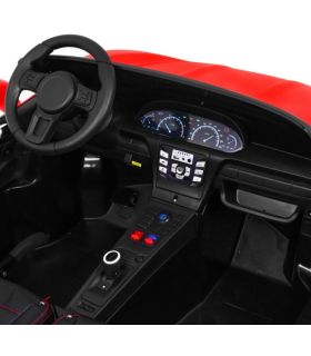 Voiture électrique 2 places 24V Perfecta A021 Rouge - Pack Luxe