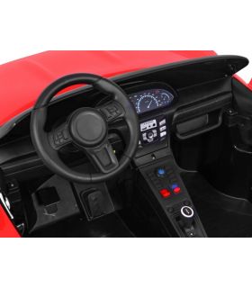 Voiture électrique 2 places 24V Perfecta A021 Rouge - Pack Luxe