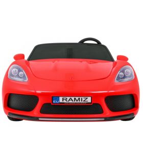 Voiture électrique 2 places 24V Perfecta A021 Rouge - Pack Luxe