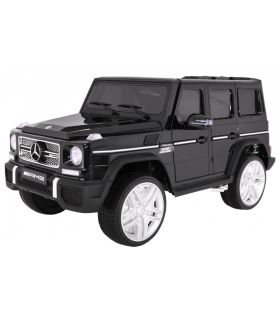 Voiture électrique 12V Mercedes G65 Noire Métallisée - Pack Luxe